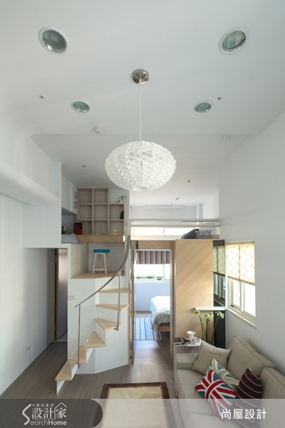 單身的屋主，想要有一個可以一進門就賴著不走的居家空